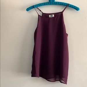 Purple tank top